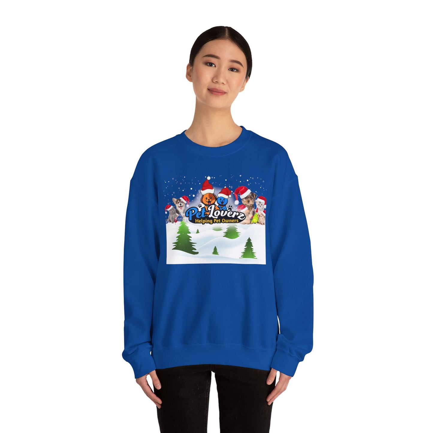 Pet Lover's Crewneck Sweatshirt - Helping Pet Owners