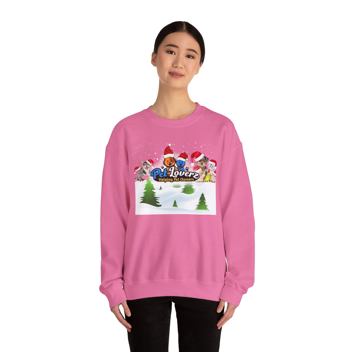 Pet Lover's Crewneck Sweatshirt - Helping Pet Owners