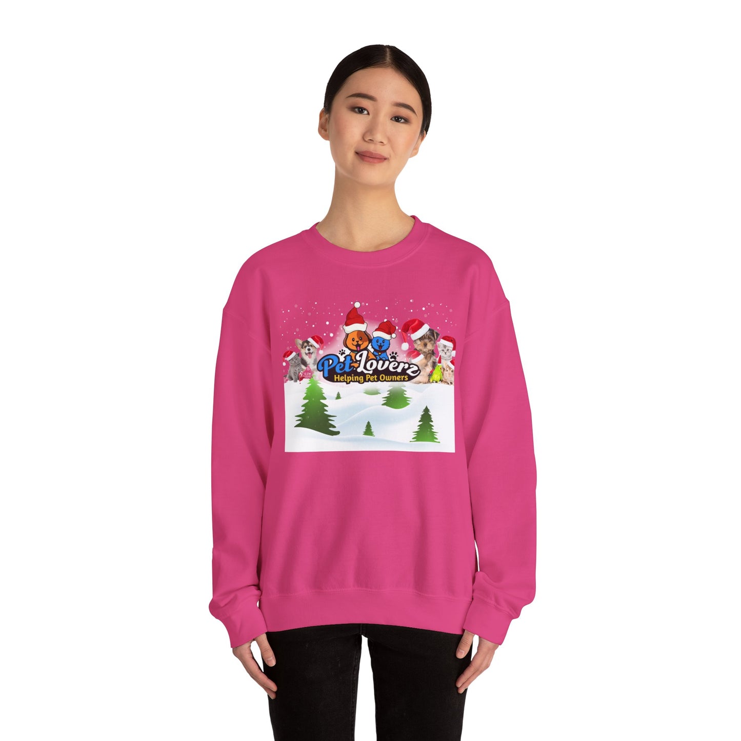 Pet Lover's Crewneck Sweatshirt - Helping Pet Owners