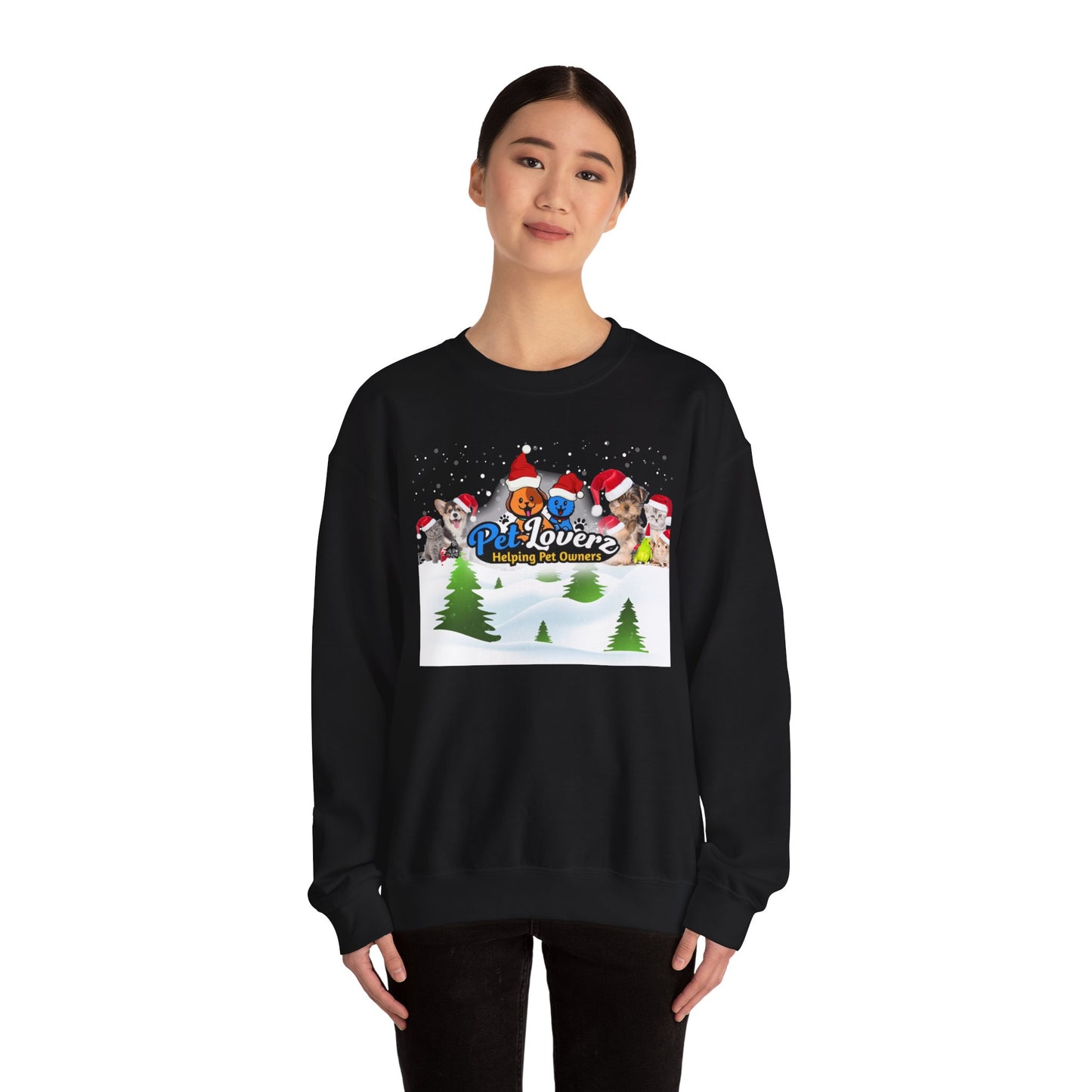 Pet Lover's Crewneck Sweatshirt - Helping Pet Owners