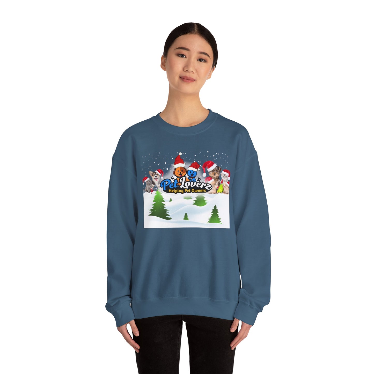 Pet Lover's Crewneck Sweatshirt - Helping Pet Owners