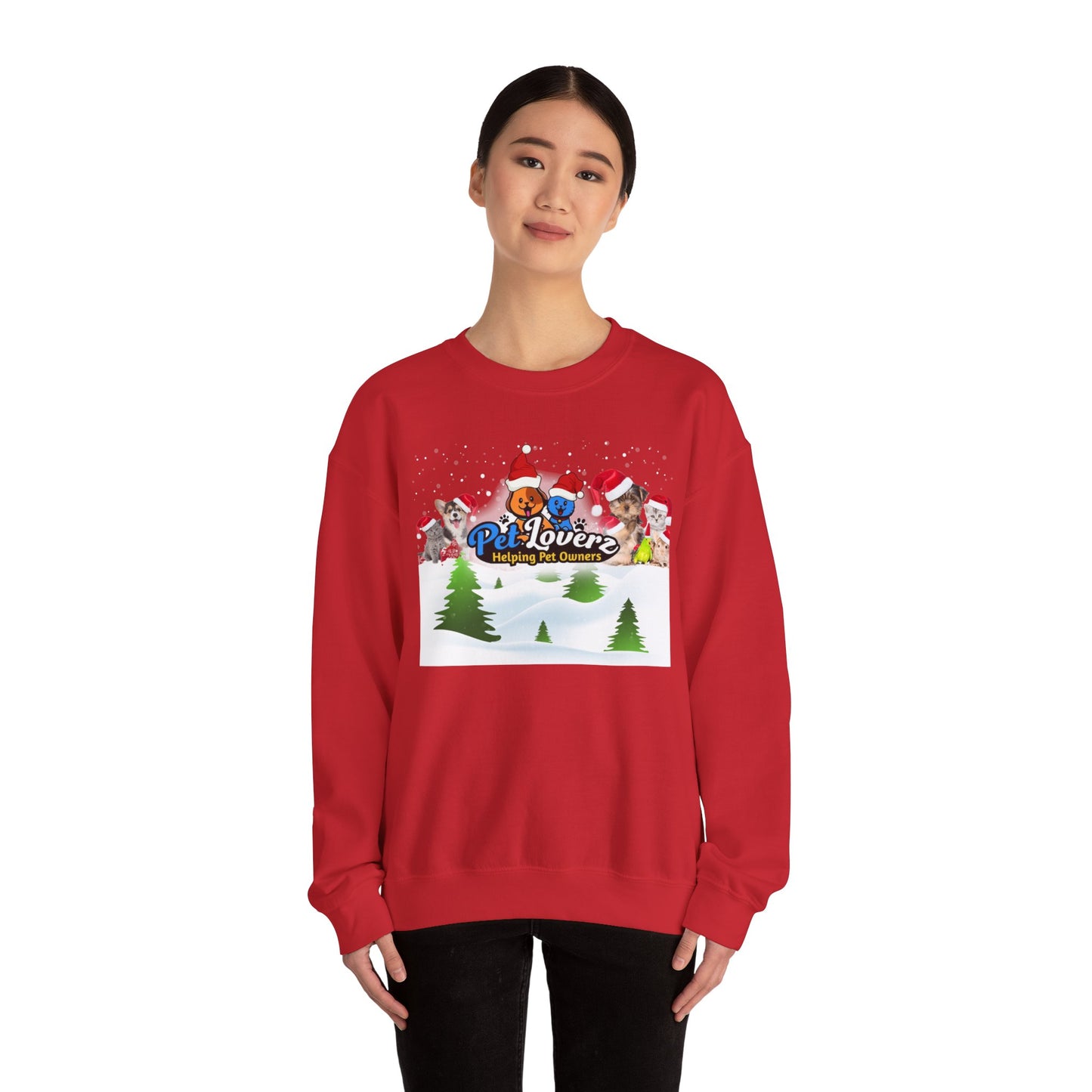 Pet Lover's Crewneck Sweatshirt - Helping Pet Owners